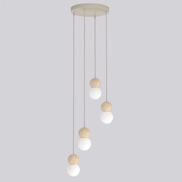 Lampa wisząca LOOP 1673/4 4x8W/G9 IP20 od Emibig