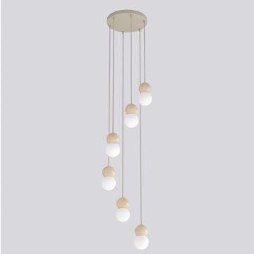 Lampa wisząca LOOP 1673/6 6x8W/G9 IP20 od Emibig