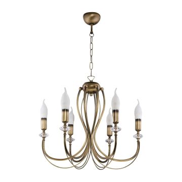 Żyrandol MELODY 1612 6x11W/E14 IP20 od Jupiter