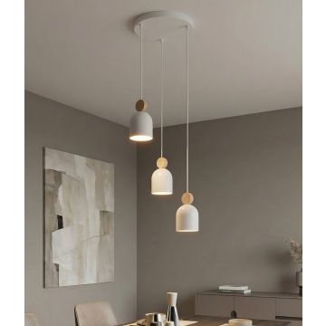 Lampa wisząca MESI 1693/3PREM 3x8W/GU10 IP20 od Emibig