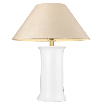 Lampa stołowa MONROE T01869BR-WH 1x40W/E27 ip20 od Cosmolight