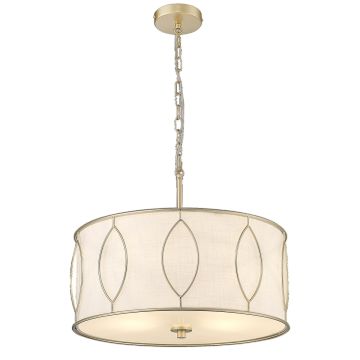 Lampa wisząca NORFOLK P04576AM-WH 4x40W/E27 ip20 od Cosmolight