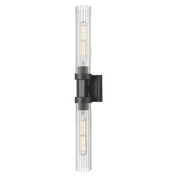 Kinkiet QUINCY W02873BK 2x40W/E27 ip20 od Cosmolight