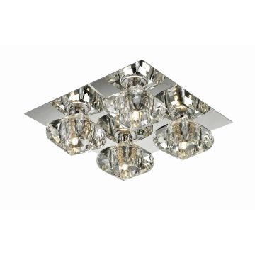 Plafon sufitowy RUBIC 4 TOP AZ0492 4x40W/G9 od AZzardo