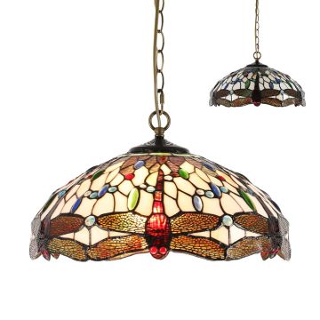Lampa wisząca TIFFANY XXII. 1708 2x60W/E27 IP20 od Prezent