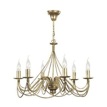 Lampa wisząca TORI 6 GOLD 170/6 5x40W/E14 IP20 od Emibig