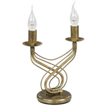 Lampa stołowa TORI LN2 GOLD 170/LN2 2x40W/E14 IP20 od Emibig