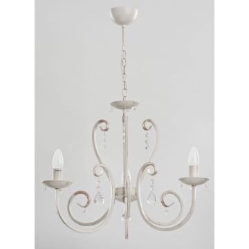 Żyrandol 18513 NERO WHITE od Alfa