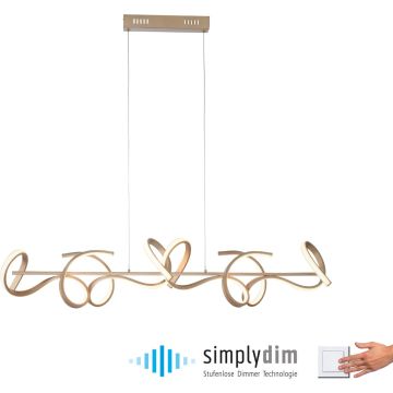 Lampa wisząca CURLS 19033-60 3000k 4x45W/LED 5320lm ip20 od Paul Neuhaus