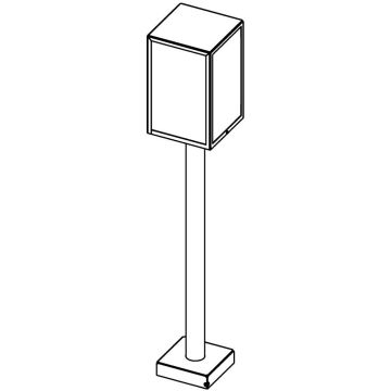 Lampa stojąca Lofoten 1946BC 1x11W/E27 IP44 od Norlys