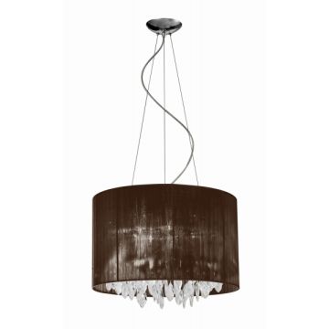 Lampa wisząca SIDNEY ROUND BROWN AZ0511 7x40W/G9 od AZzardo