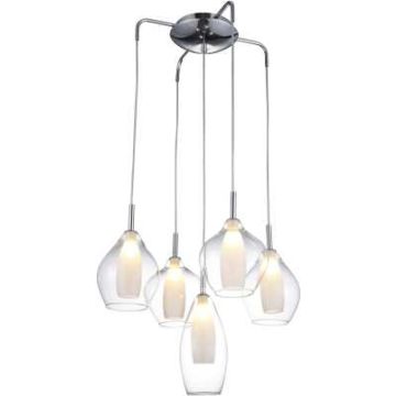 Lampa wisząca AMBER MILANO 5 AZ3076 5x40W/G9 od AZzardo