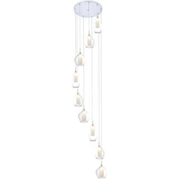 Lampa wisząca AMBER MILANO 9 AZ3102 9x40W/G9 od AZzardo