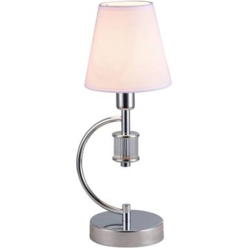 Lampka stołowa LIVERPOOL T01193CH 1x40W/E14 od Cosmolight