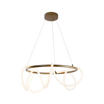 Lampa wisząca BALBO 20006PL-GD 3000K|4000K|6000K 1x58W/LED 4700lm IP20 od Zuma Line