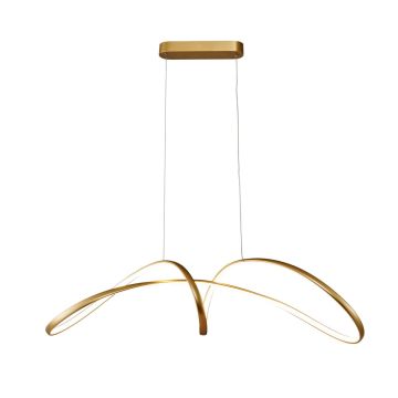 Lampa wisząca FERMI 20026P-GD 3000K|4000K|6000K 1x50W/LED 2800lm IP20 od Zuma Line