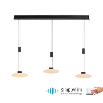 Lampa wisząca LAUTADA 2081-18 3000K 3x7,5W/LED 1800lm IP20 od Paul Neuhaus