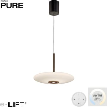 Lampa wisząca PURE E-Vitrum 2084-34 2700-5700k 1x26W/LED 1900lm ip20 od Paul Neuhaus
