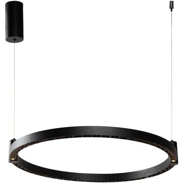 Lampa wisząca DIAMANTE LA118/CO1_100_black 3000K 1x60W/LED 3600lm IP20 od Altavola Design