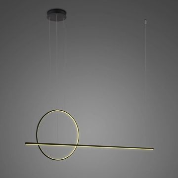 Lampa wisząca Linea No.2 LA087/PX120_40_3k_39W_black 3000K 2x39W/LED 2350lm IP44 od Altavola Design