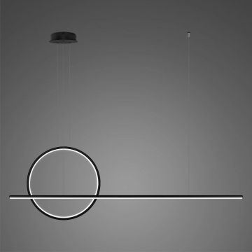 Lampa wisząca Linea No.2 LA087/PX143_40_4k_30W_black 4000K 2x30W/LED 2100lm IP20 od Altavola Design