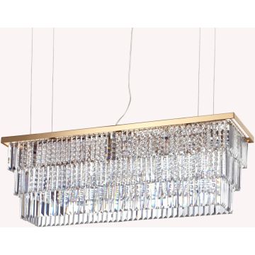 Lampa wisząca MARTINEZ 213583 8x40W/E14 ip20 od Ideal Lux