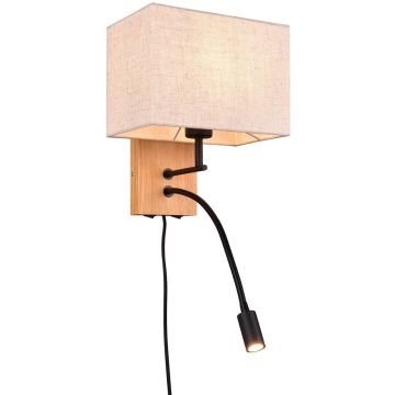 Kinkiet NILAM 212870236 3000k 2x31w/led+e27 310lm ip20 od Trio