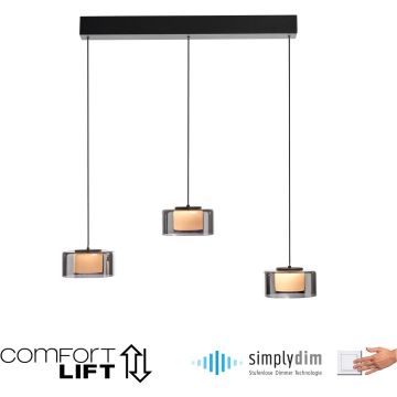 Lampa wisząca RIKA 2113-18 3000k 3x20W/LED 2850lm ip20 od Paul Neuhaus