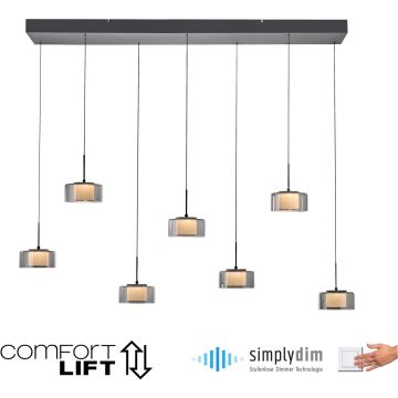 Lampa wisząca RIKA 2115-18 3000k 7x61W/LED 7350lm ip20 od Paul Neuhaus