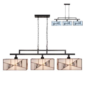 Lampa wisząca TIFFANY XV. 216 3x60W/E27 IP20 od Prezent