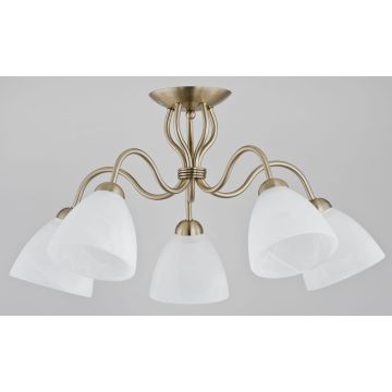 Lampa sufitowa ARIEL 22615 5x60W/E27 IP20 od Alfa