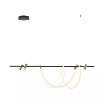 Lampa wisząca BALBO 2200277L 3000K|4000K|6000K 1x60W/LED 5000lm IP20 od Zuma Line