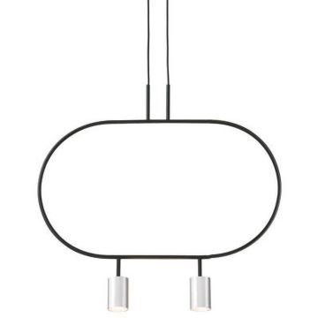 Lampa wisząca Luna LPL337-SL 3000K 2x3W/LED 480lm IP20 od Altavola Design