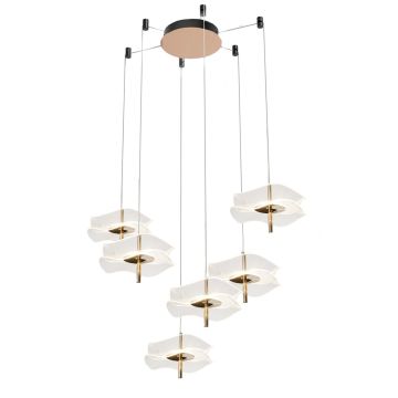 Lampa wisząca Mariposa LA102/CO6 3000K 6x36W/LED 2160lm IP20 od Altavola Design