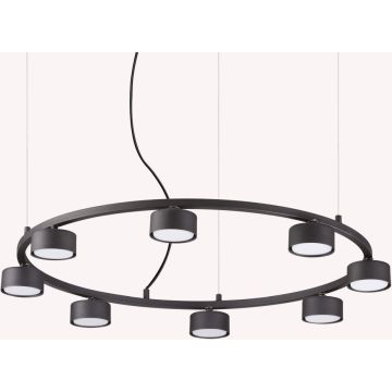 Lampa wisząca MINOR 235547 8x9W/GX53 ip20 od Ideal Lux