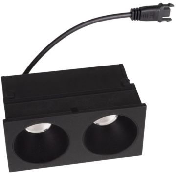 Downlight wpuszczany MODULAR HM180 2L 3000k 2x6w/led 400lm ip20 od Maxlight