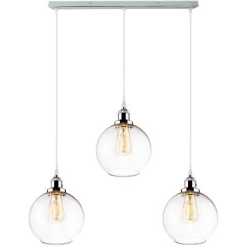 Lampa wisząca NEW YORK LOFT LA035/CL3_chrom 3x40W/E27 IP20 od Altavola Design
