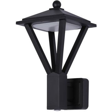 Kinkiet Bons OWL-22474-BK 3000K 1x12W+3W/LED 590lm IP54 od Italux