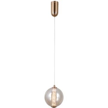 Lampa wisząca Butero PND-34359-S-HBR-AMB 3000K 1x6W/LED 550lm IP20 od Italux