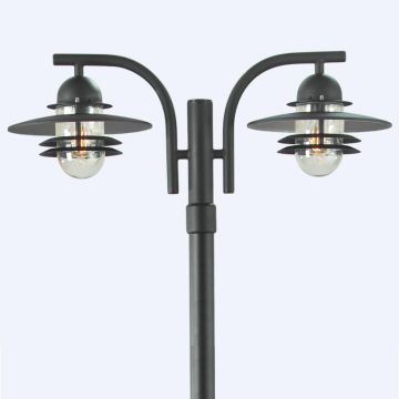 Latarnia Oslo 242B 1x9W/E27 IP54 od Norlys