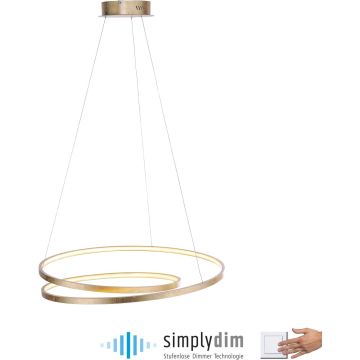 Lampa wisząca ROMAN 2474-12 3000k 1x46W/LED 5100lm ip20 od Paul Neuhaus