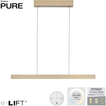Lampa wisząca PURE E-MOTION 2570-60 2700-5000k 2x45W/LED 4350lm ip20 od Paul Neuhaus