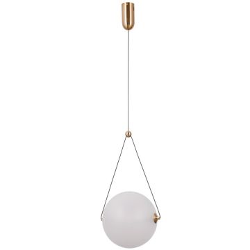 Lampa wisząca Rastia PND-34361-L-HBR-OPAL 3000K 1x12W/LED 1300lm IP20 od Italux