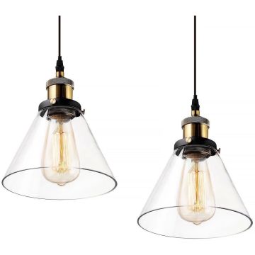 Lampa wisząca NEW YORK LOFT La034/p+p 2x40W/E27 IP20 od Altavola Design
