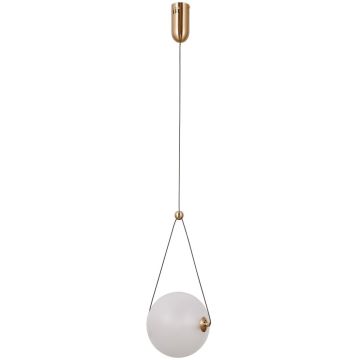 Lampa wisząca Rastia PND-34361-M-HBR-OPAL 3000K 1x9W/LED 975lm IP20 od Italux