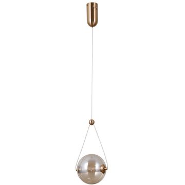 Lampa wisząca Rastia PND-34361-S-HBR-AMB 3000K 1x6W/LED 550lm IP20 od Italux