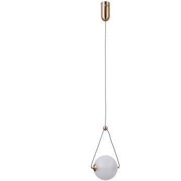 Lampa wisząca Rastia PND-34361-S-HBR-OPAL 3000K 1x6W/LED 650lm IP20 od Italux