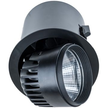 Downlight wpuszczany Tanto RA-721R/BK-WW/12 3000K 1x34W/LED 3100lm IP20 od Italux