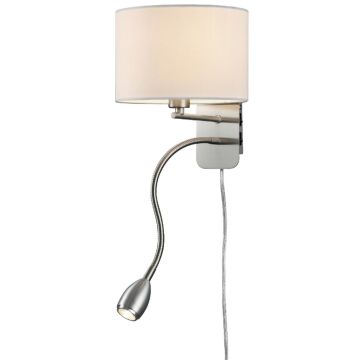 Kinkiet HOTEL 271170201 3000k 2x43w/led+e14 310lm ip20 od Trio
