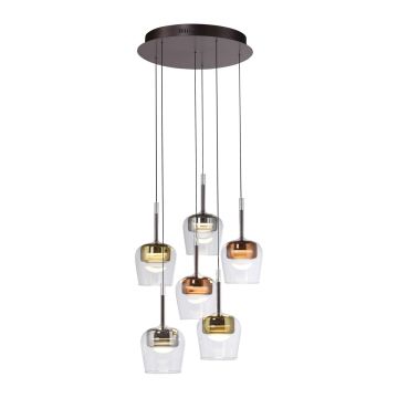Lampa wisząca Q-KON 2744-70 2700K-5000K 6x6W/LED 750lm IP20 od Paul Neuhaus